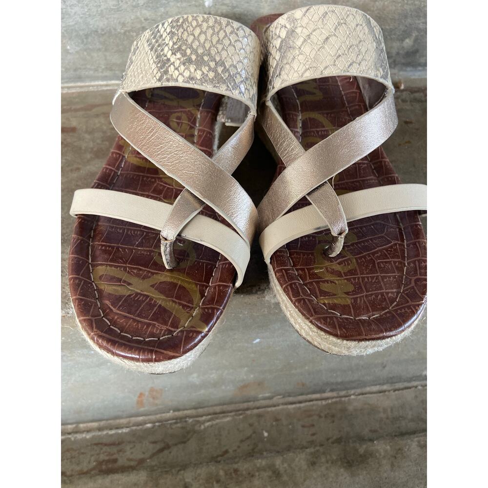 Sam Edelman Raleigh strappy wedge espadrille sandal - Picture 4 of 9